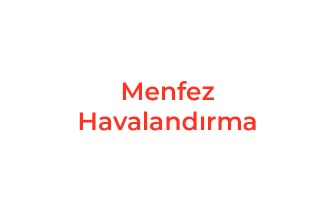 Menfez Havalandırma